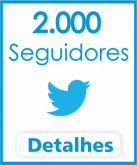 Pacote 2.000 seguidores Twitter