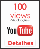 Pacote 100 views YouTube