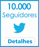 Pacote 10.000 seguidores Twitter