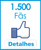 Pacote 1.500 fãs facebook