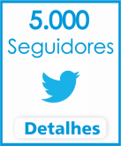 Pacote 5.000 seguidores Twitter