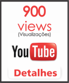 Pacote 900 views YouTube