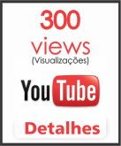 Pacote 300 views YouTube