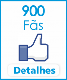 Pacote 900 fãs facebook